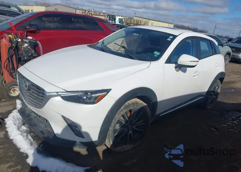 2016 Mazda Cx-3 Grand Touring z USA, uszkodzony, nr VIN JM1DKBD7XG0110532